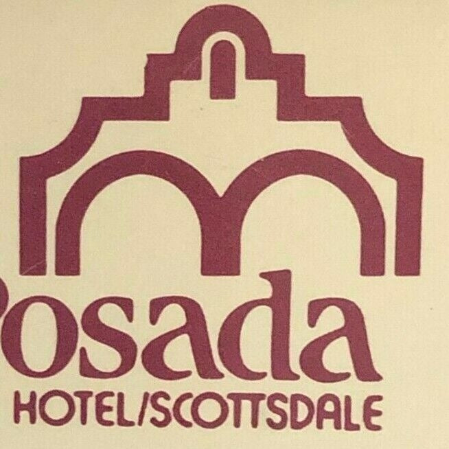La Posada Resort Hotel Scottsdale c1970's-80's Full Matchbook