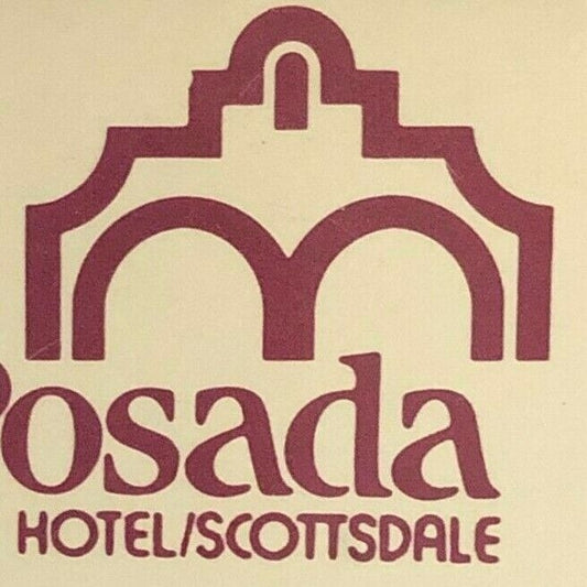 La Posada Resort Hotel Scottsdale c1970's-80's Full Matchbook