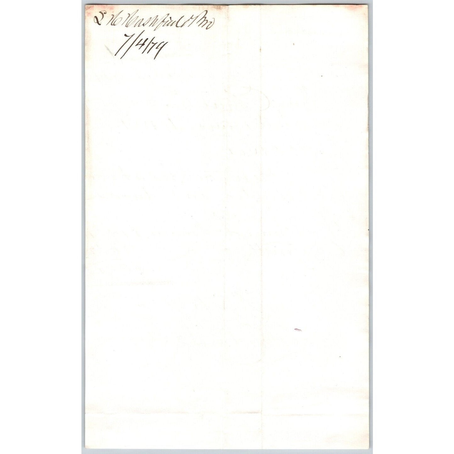 L.H. Hershfield** Bankers Helena 1879 Payment Advice Billhead - Henry Elling*