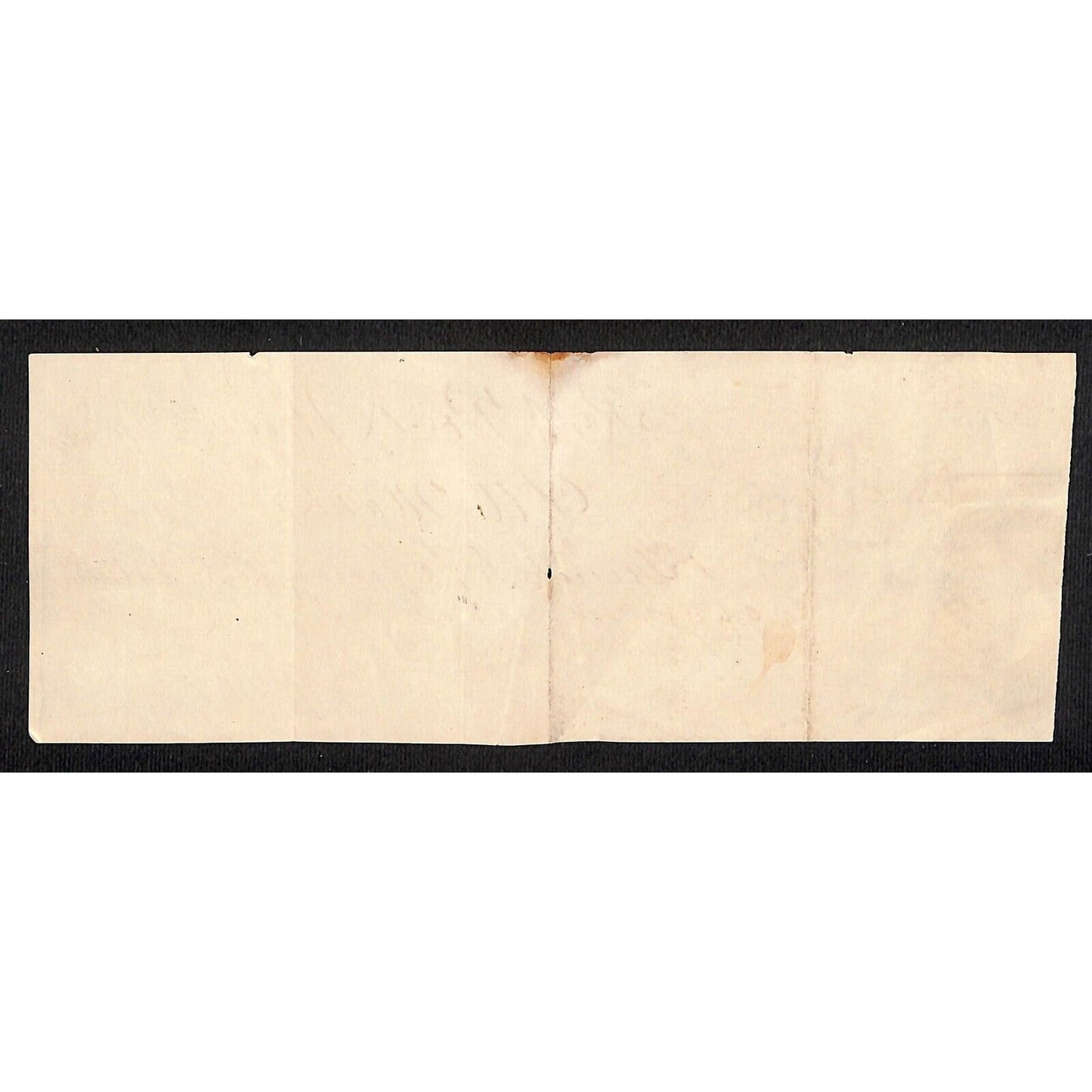 1880 Receipt "Trunk to be Forwarded" Buford* Virginia City, MT "3-D" Hand Art