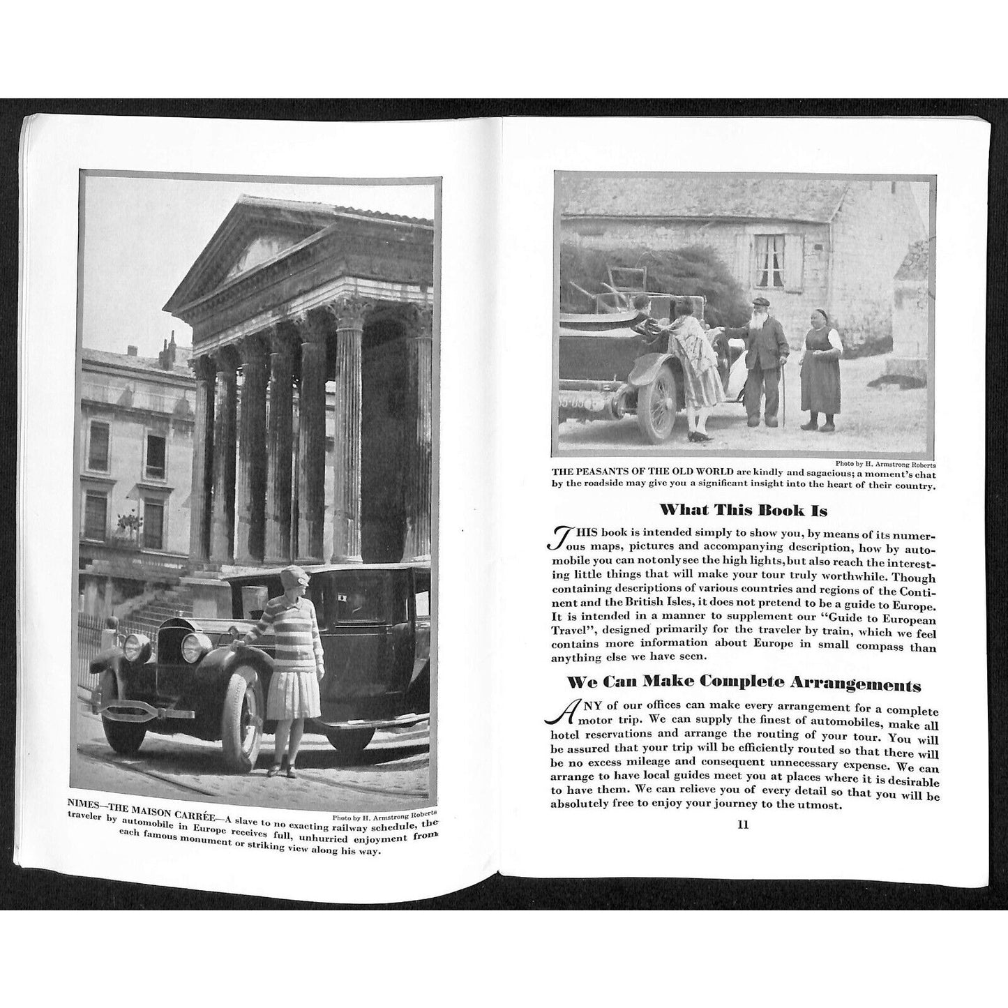 Motoring Abroad Raymond and Whitcomb 1929 "A New Europe" Travel Brochure 55pp