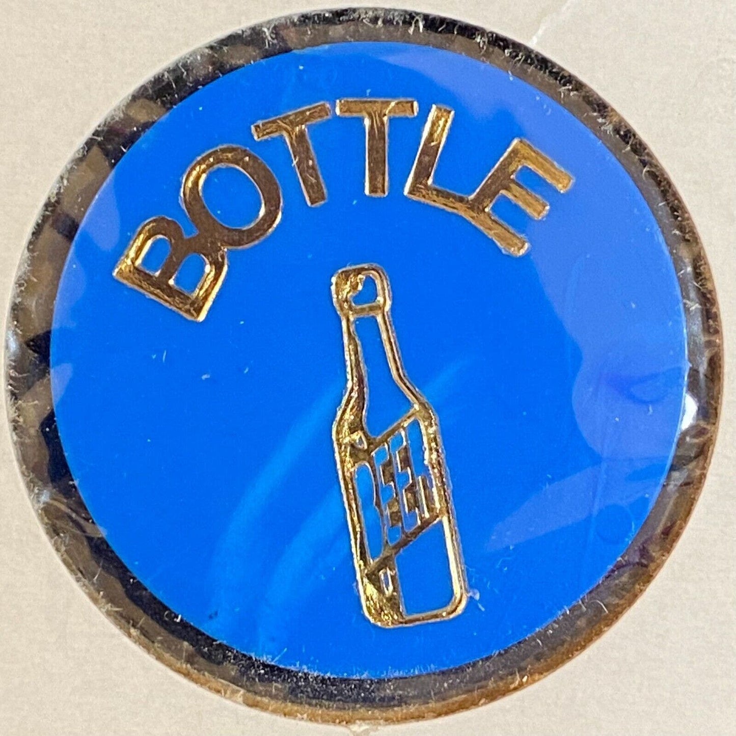 Lyndora, PA Cav's Place c1990's Plastic Token "Bottle" Beer