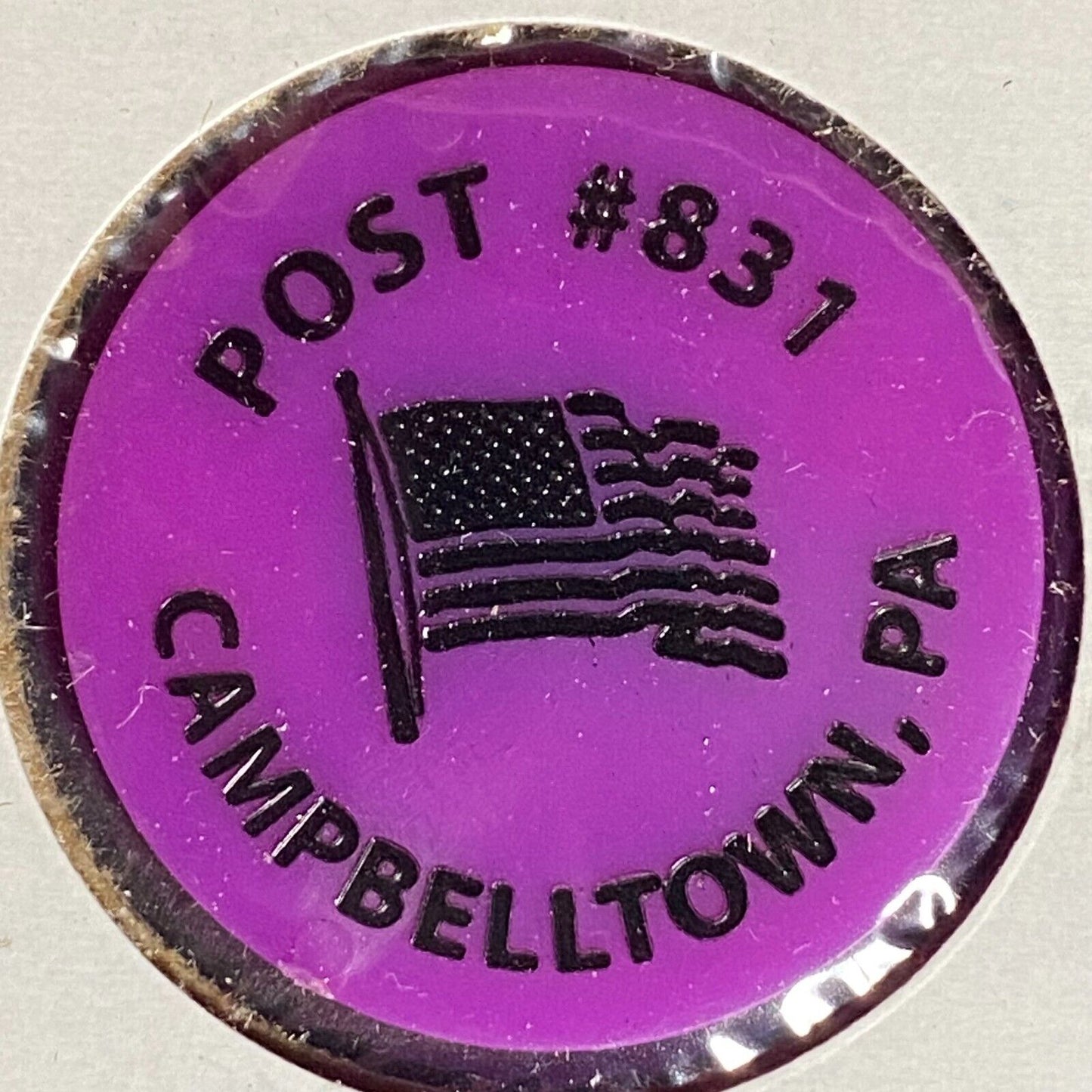 Campbelltown, PA AL Post 831 Plastic Drink Token "Ya Got a Draft Commin"