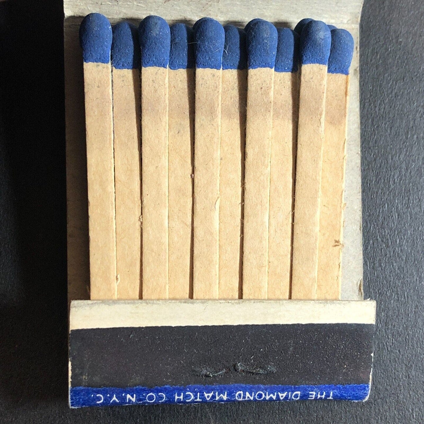 Mil K Botl Orange Soda Drink Full Length Full Matchbook c1940's VGC Scarce