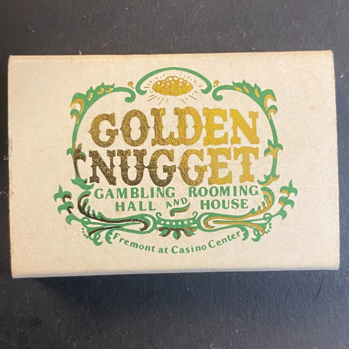 Lillie Langtry's Cantonese Restaurant Golden Nugget Las Vegas Vintage Matchbox