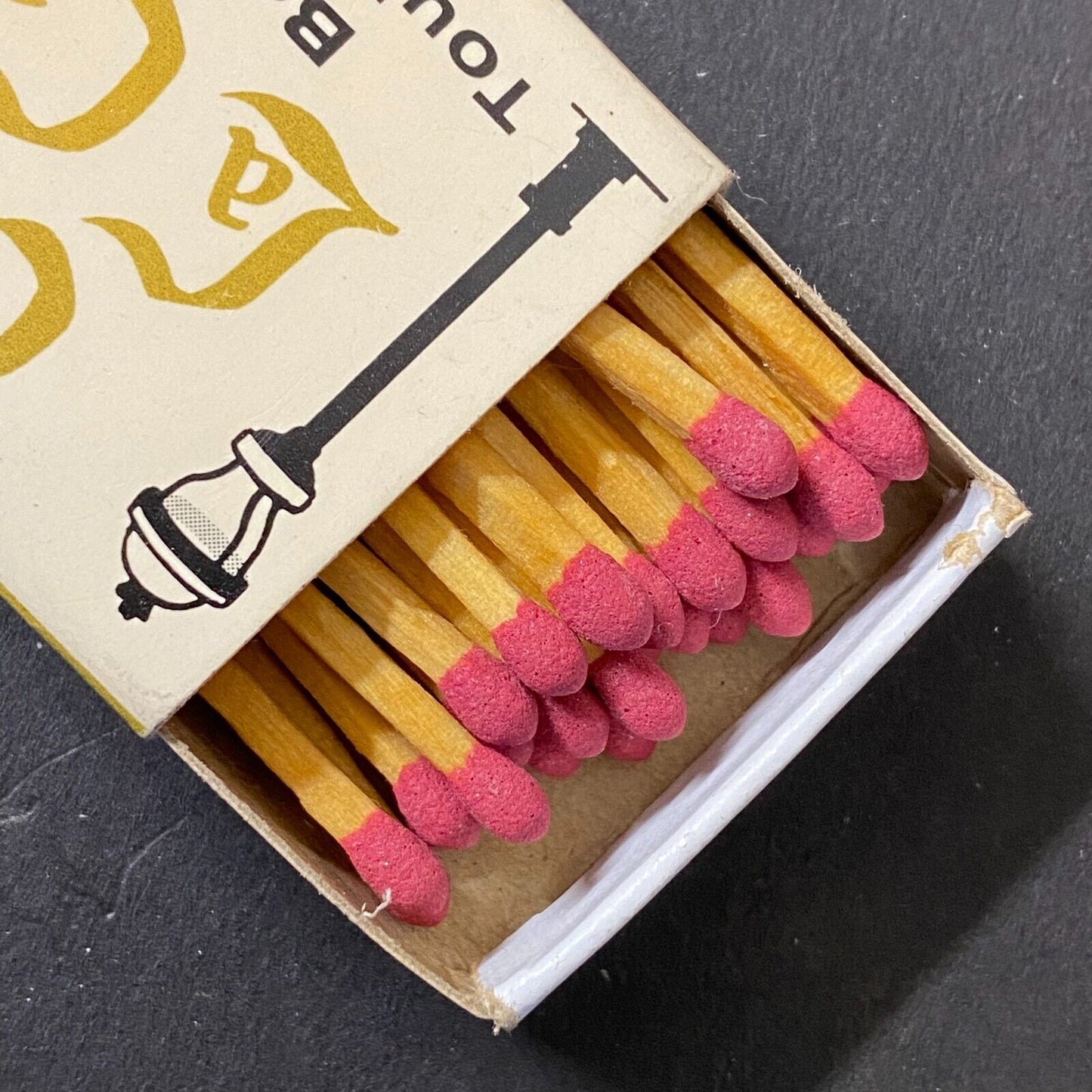 Cafe La Cave Restaurant Des Plaines, IL c1970's-80's Matchbox VGC