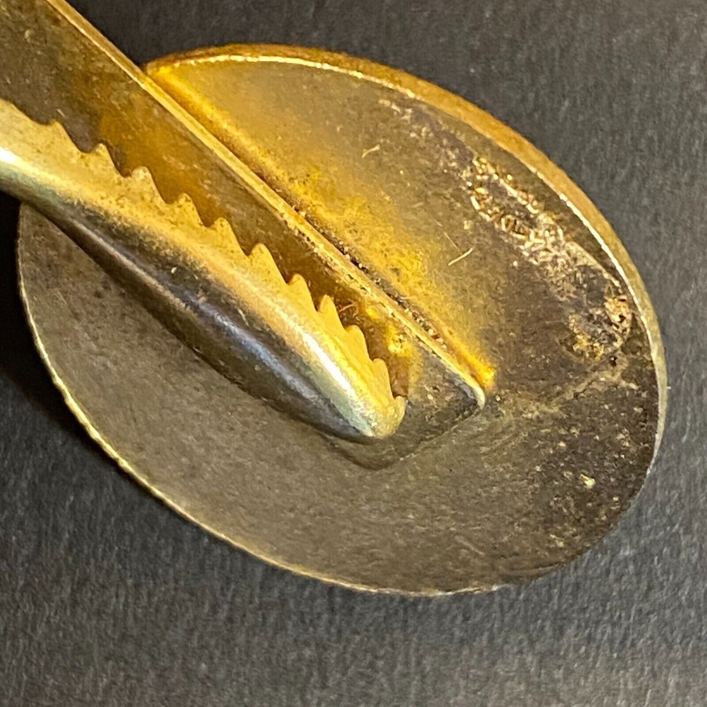Fuller Brush Company 50th Anniversary 1906-1956 Enameled Brass Tie Clip 25mm