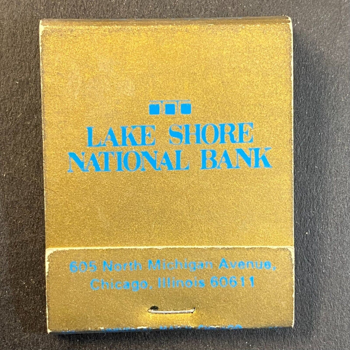 Lake Shore National Bank Chicago, Il c1965-73 Full Matchbook