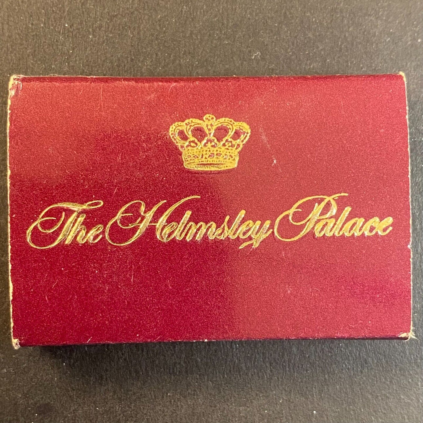 The Helmsley Palace Madison Ave NYC Vintage Matchbox VGC