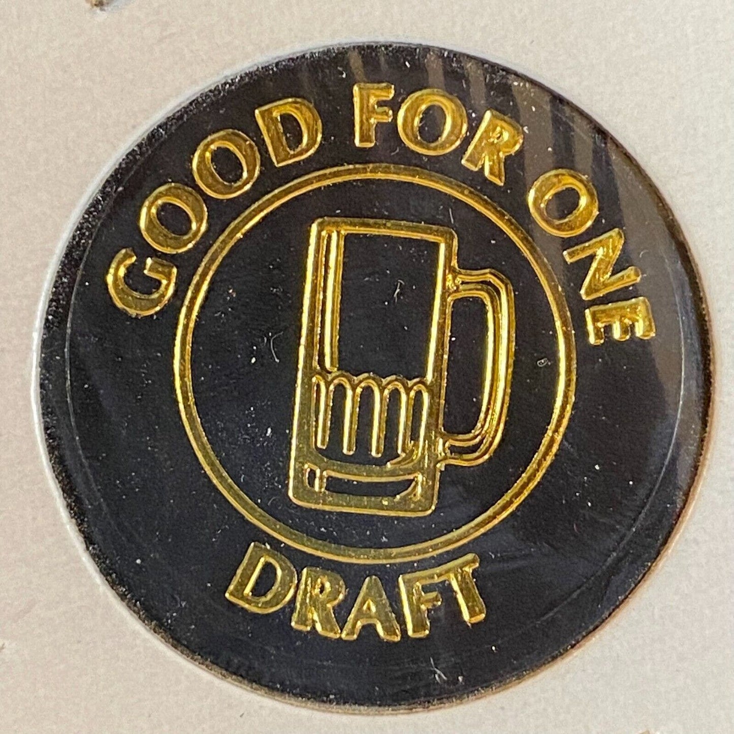 Mt. Morris O'Reilly's Pub c1980's-90's Plastic Token G/F One Draft Beer Mug