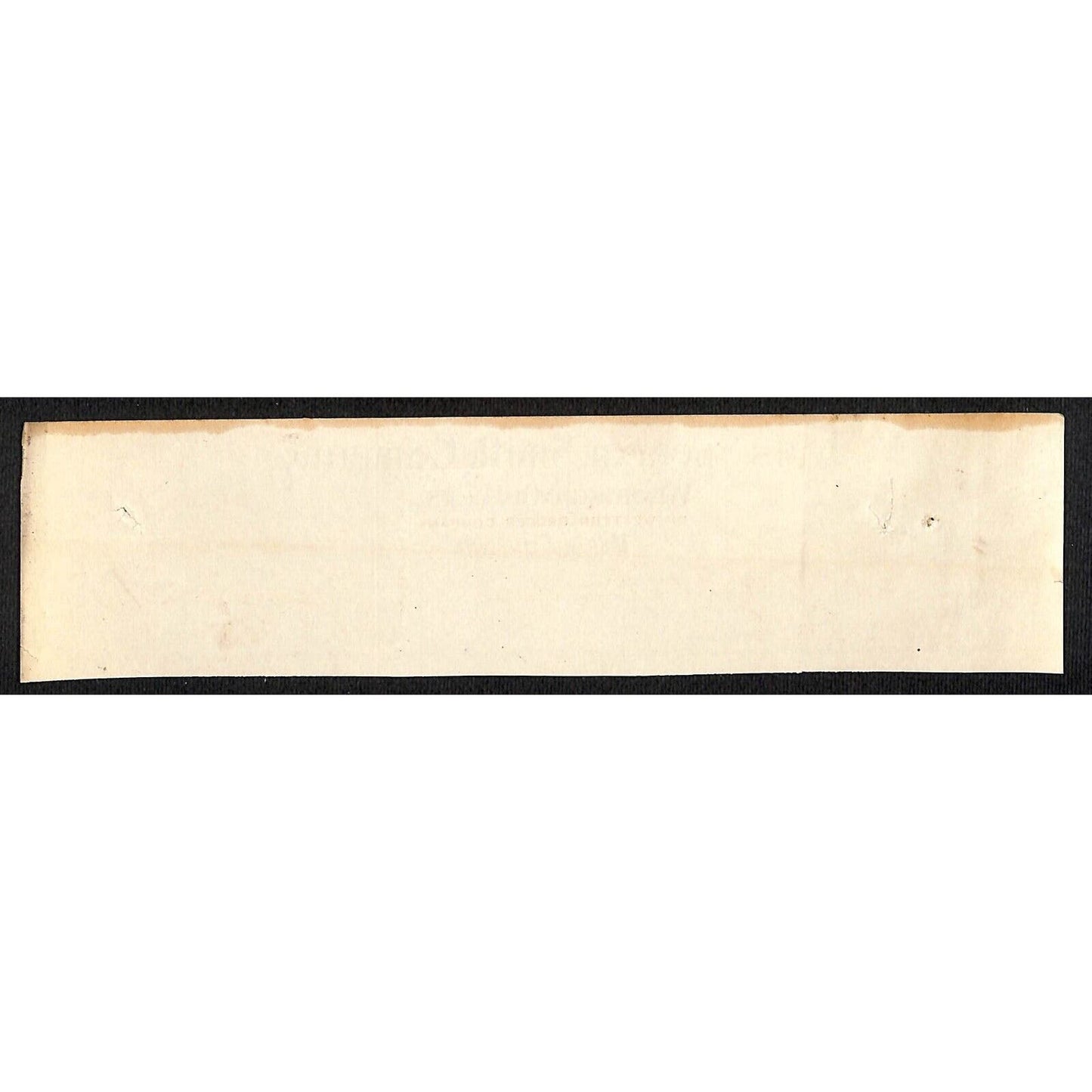 Letts, Spencer, Smith Co. Grocer Mason City, IA / Hutchinson* 1901 Cut Billhead