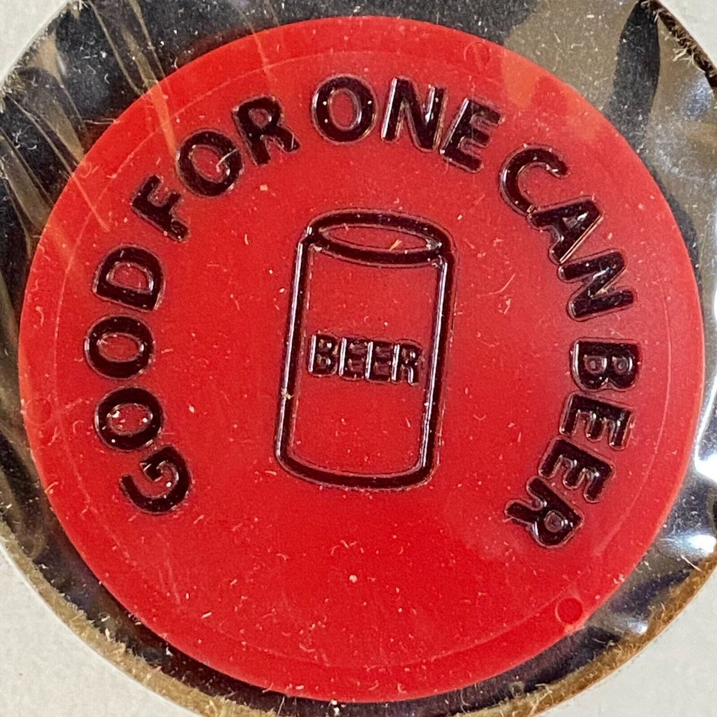 Midland, PA Palanka Sportsmen Club c1980's-90's Plastic Token - G/F One Can Beer