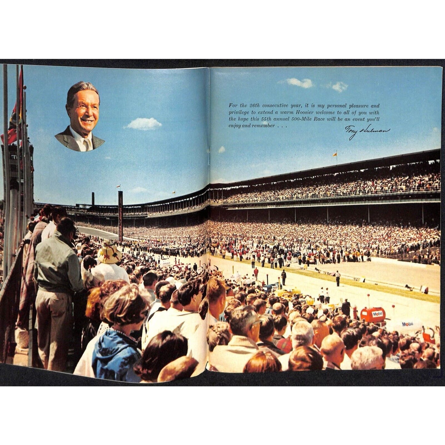 1971 Indianapolis 500 Program Racing VGC 132pp 9.8oz