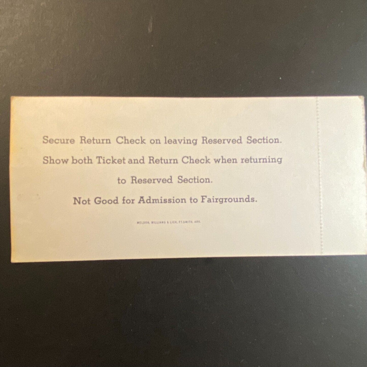 1974 Hoosier Hundred Ticket USAC 100 Mile Championship Grandstand Seat 3 VGC