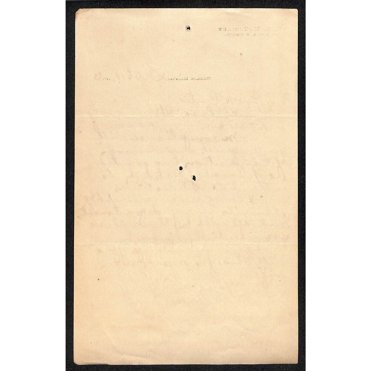 Gridley, IL 1903 L.L. McCreight Principal of Schools ALS re: El Paso Fair