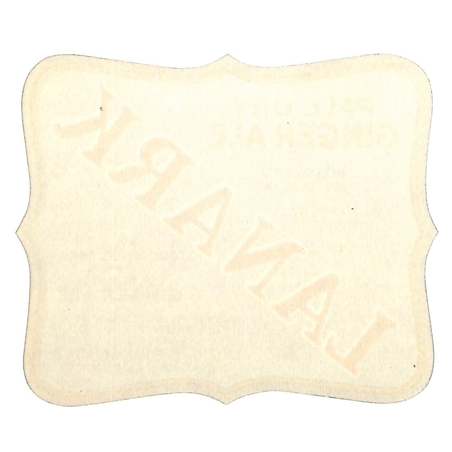 Lanark Ginger Ale Soda Label Lanark Mineral Water Co. Vallejo, CA c1936 VGC
