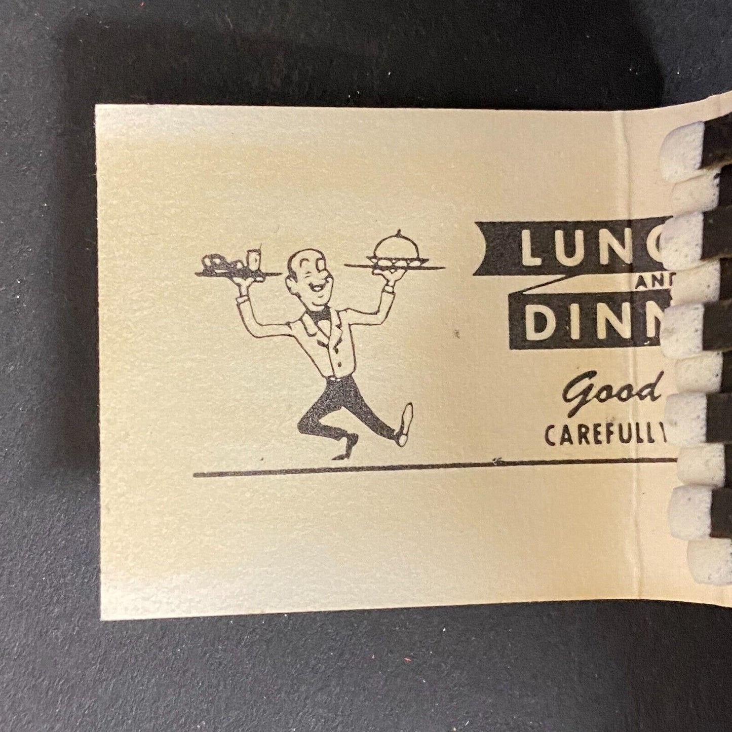 Mulbarger's Blue Willow Restaurant Lounge Chicago Full Matchbook c1960-74