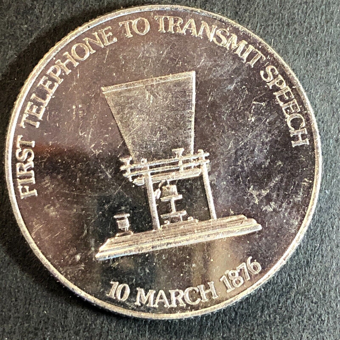 Alexander Graham Bell National Historic Park Baddeck Reeded Medallion 33mm 14g