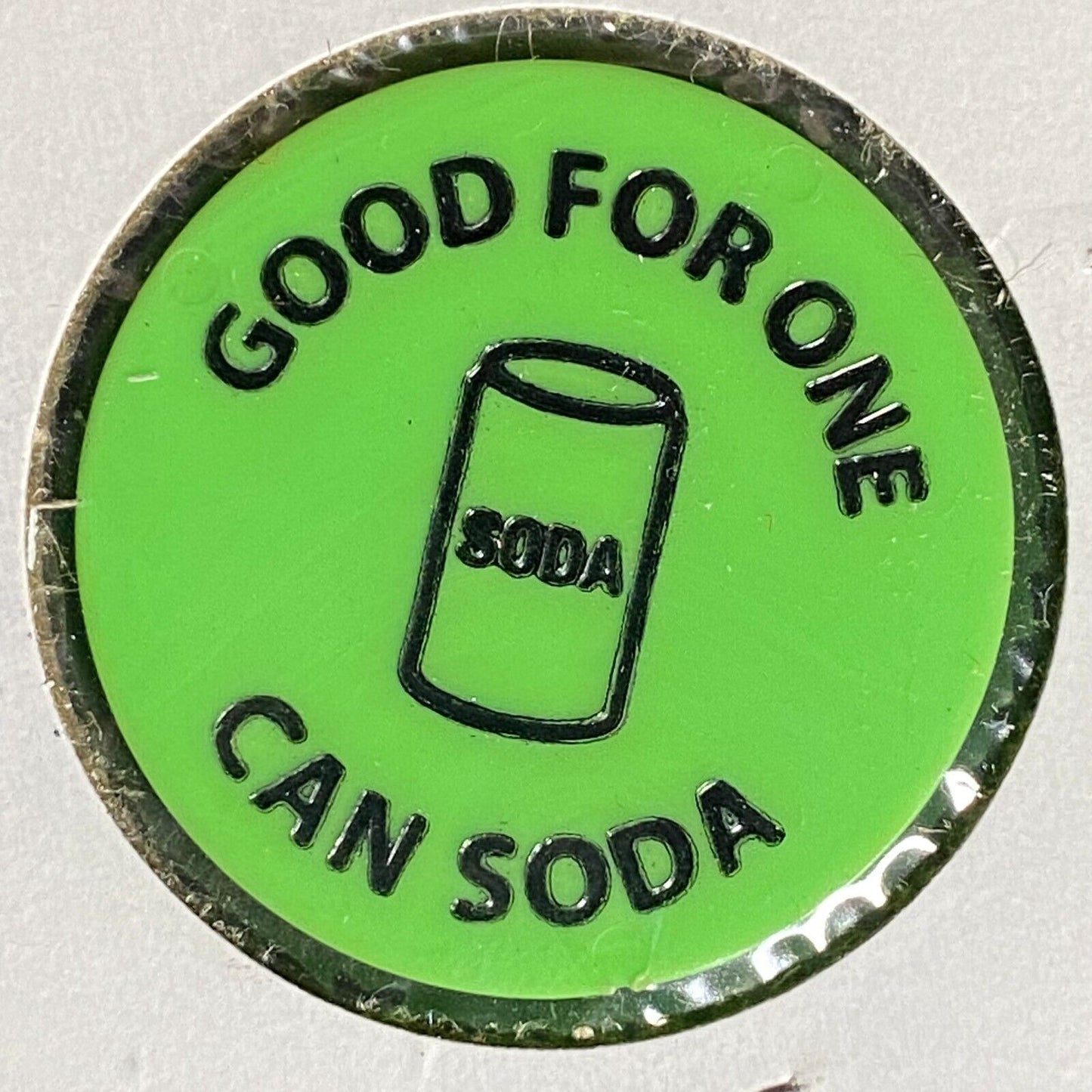 Burnham, PA F.O.E. Aerie 4294 Plastic Drink Token G/F One Can Soda