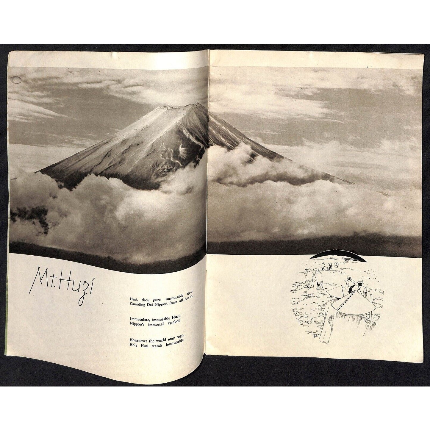 Japanese Government Railways "Japan" c1938 Travel Brochure w/ Stats 36pp VGC