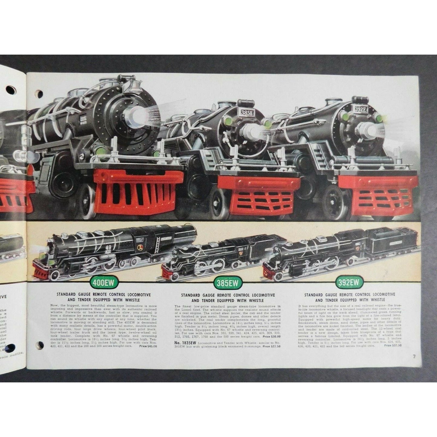 Scarce Original 1937 Lionel Electric Trains Catalog 46 pg. VGC Gary Nelson Coll.