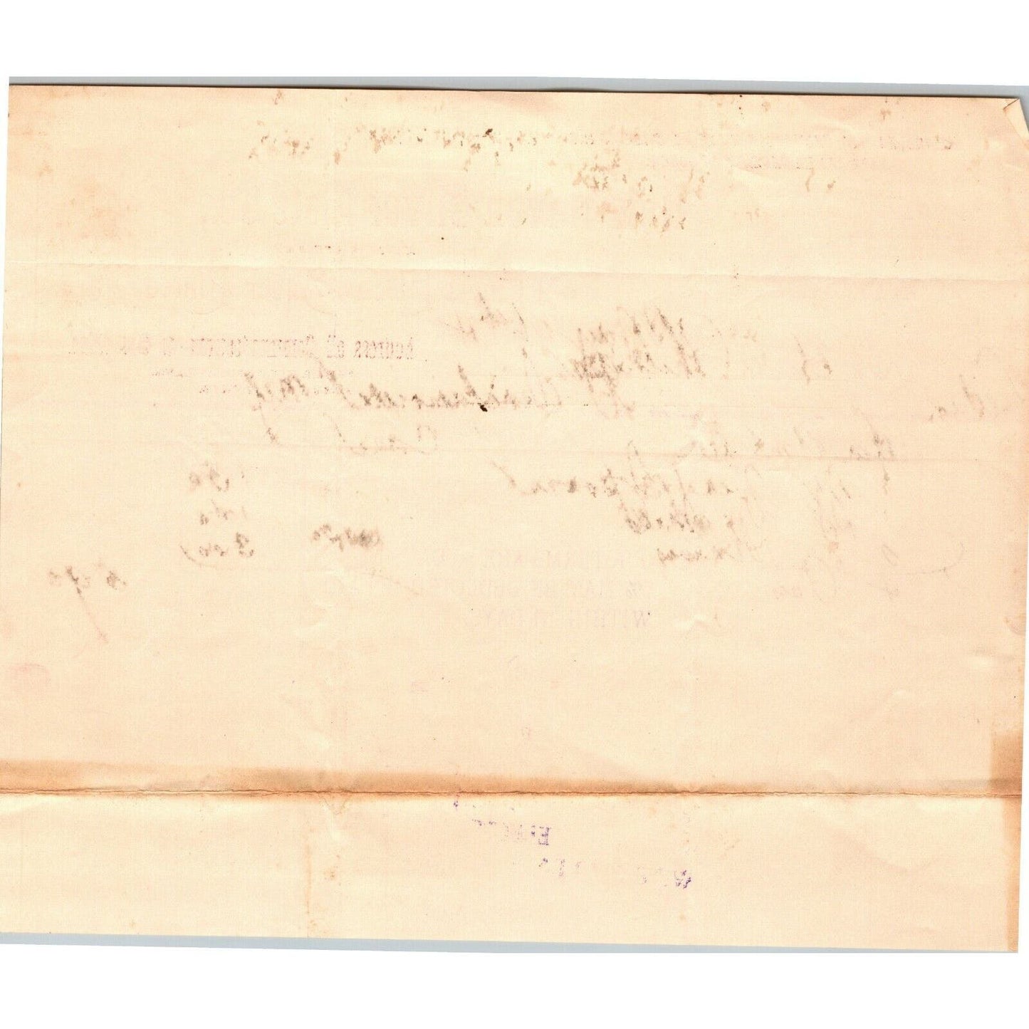 New Haven Silver Plate 1894 Letterhead Buffalo, NY Electro-Silver Plated Ware