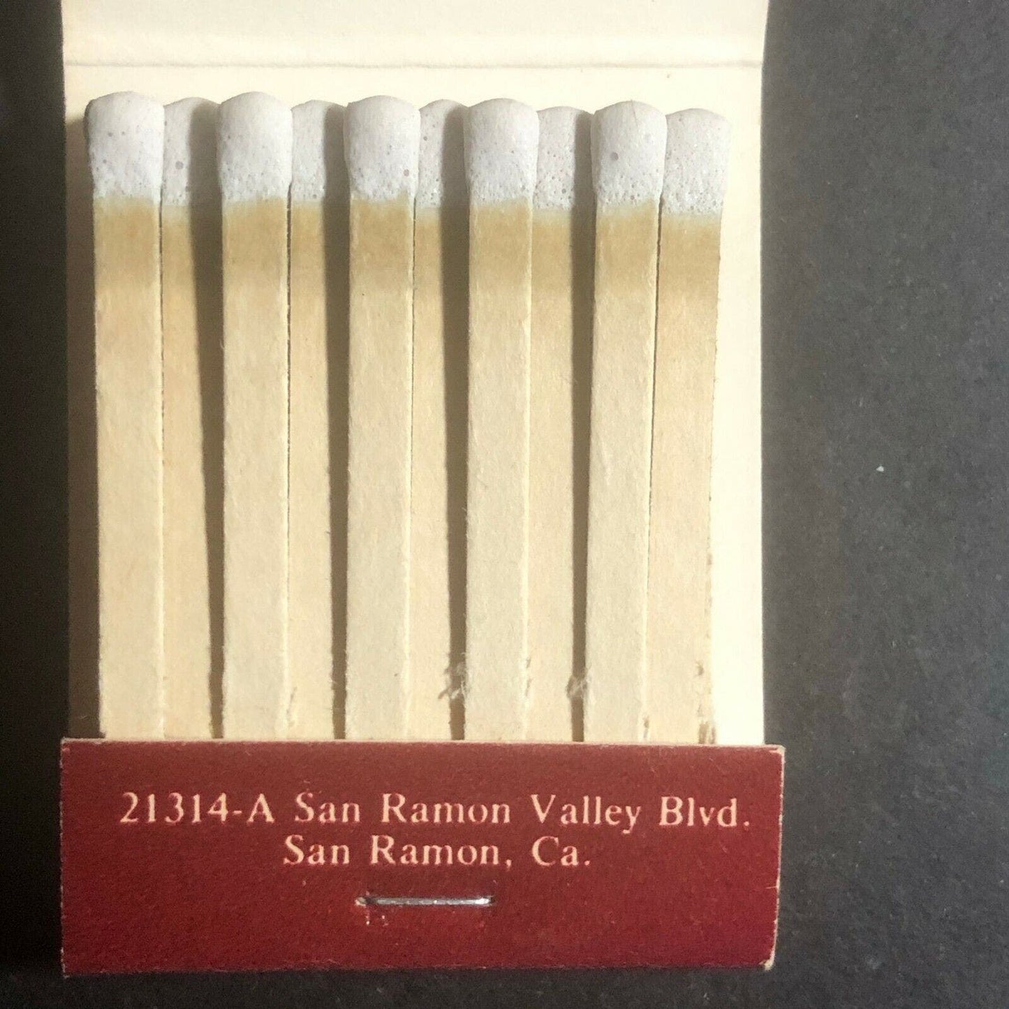 1970's-80's Full Decorative Matchbook - Chatillon Restaurant San Ramon, CA