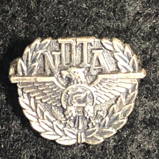 NDTA National Defense Transportation Association Lapel Pin Eagle - Sterling