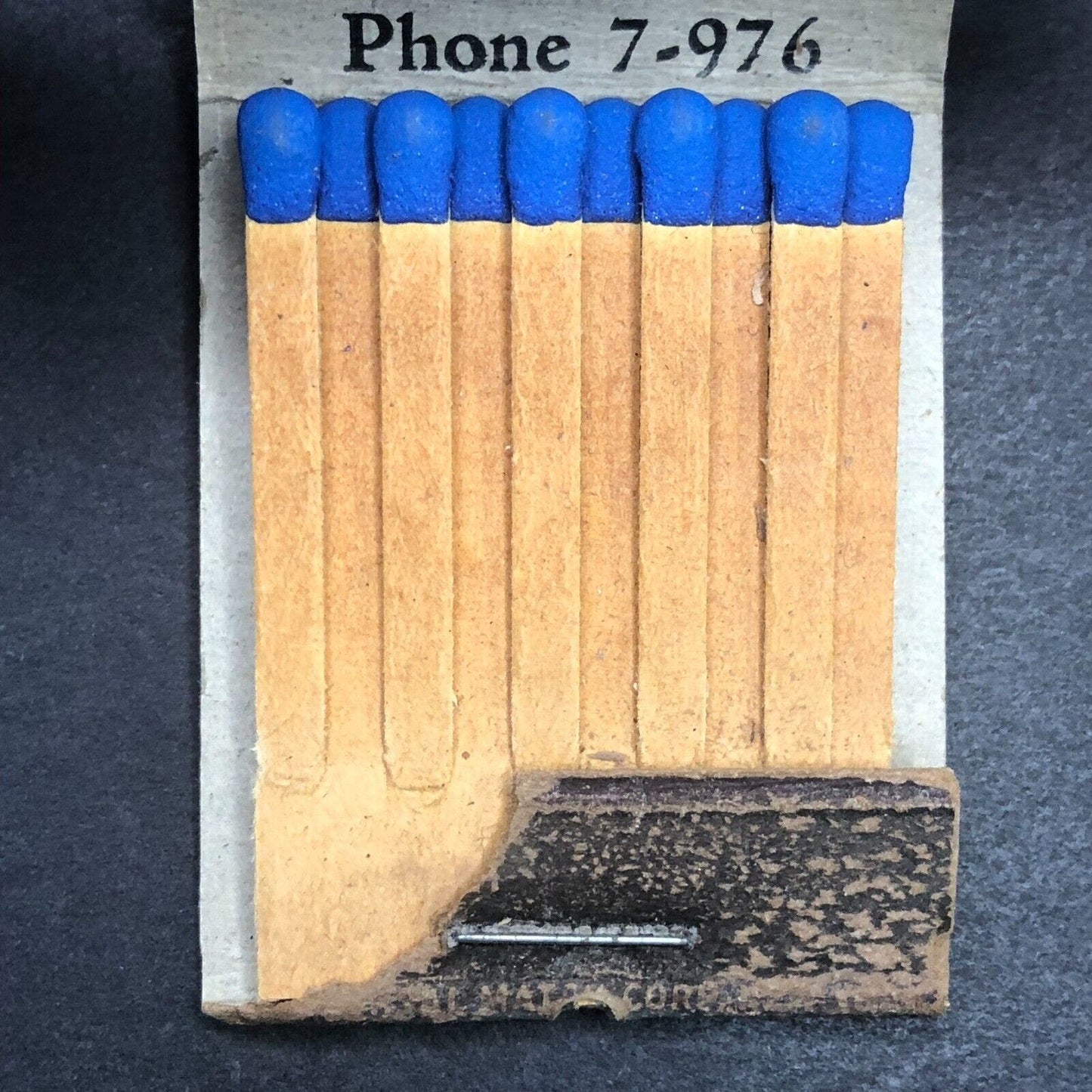 Landy Bros. Cleaners (Buffalo ?) Furriers Dyers Full Matchbook c1930's-40's VGC