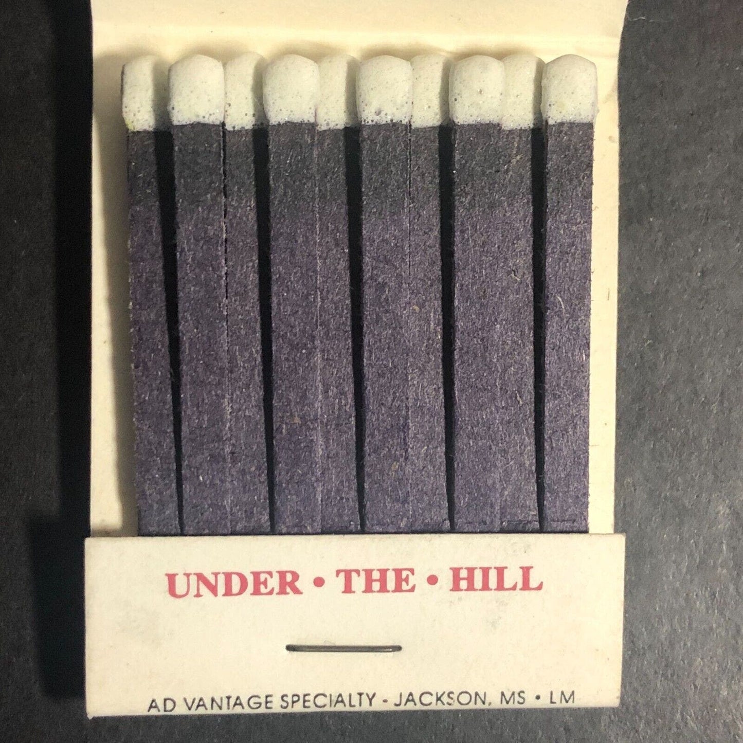 Natchez, MS Lady Luck Casino Full Matchbook c1993-99
