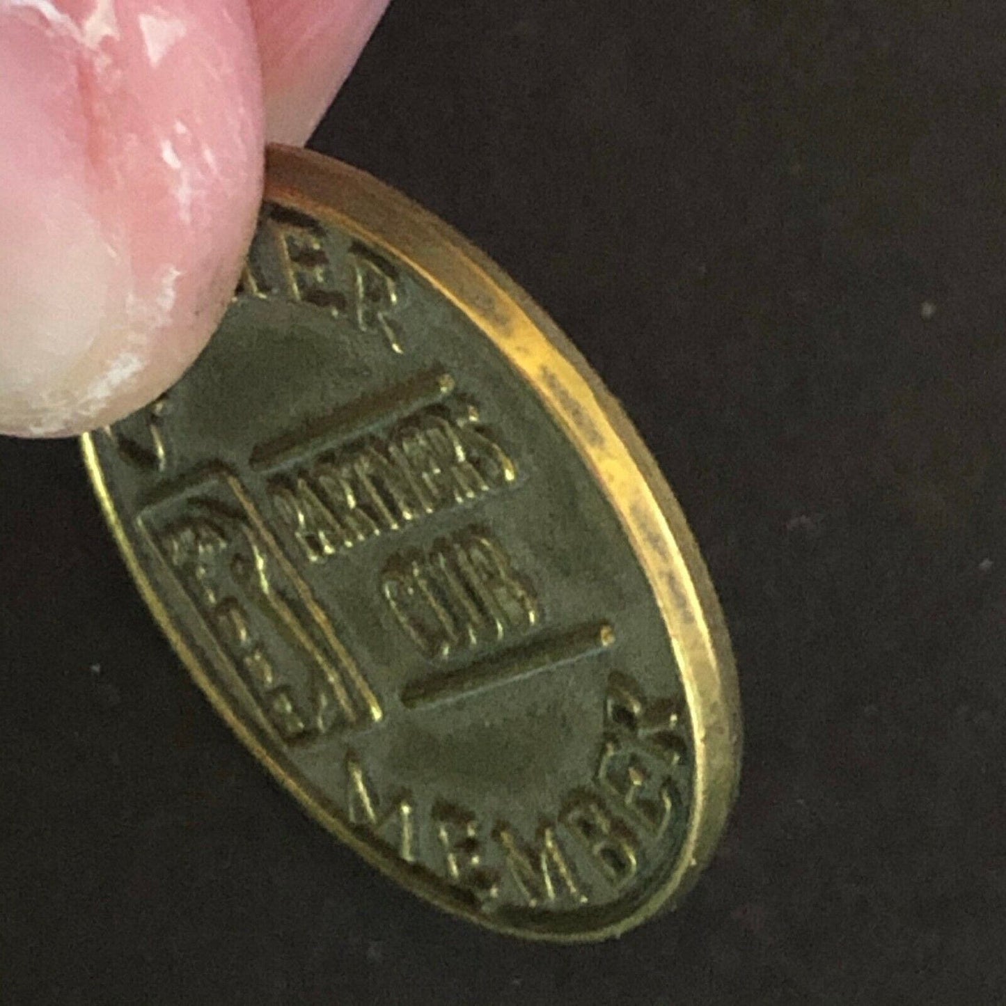 20mm Brass PGA Partners Club Charter Member Token / Marker - Fauver Collection