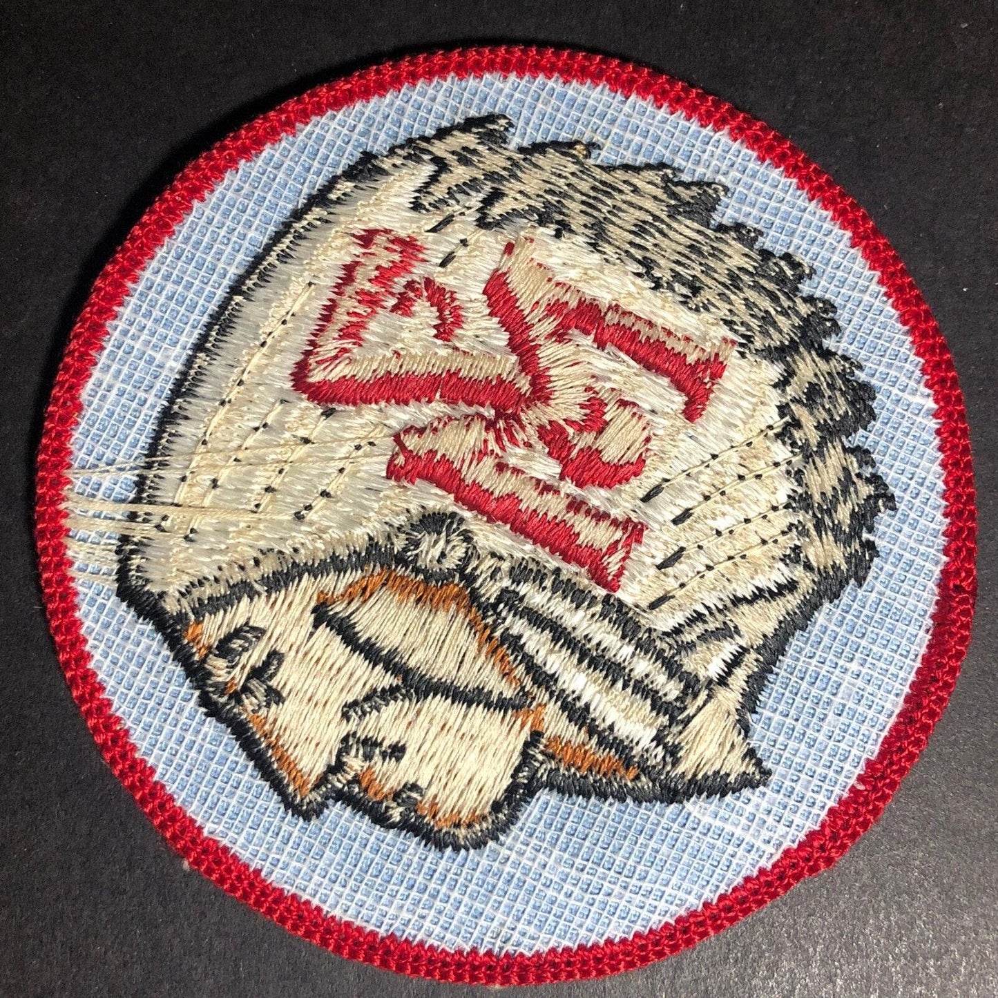 BSA 7 Mountains Vintage Embroidered Patch c1970's Scarce