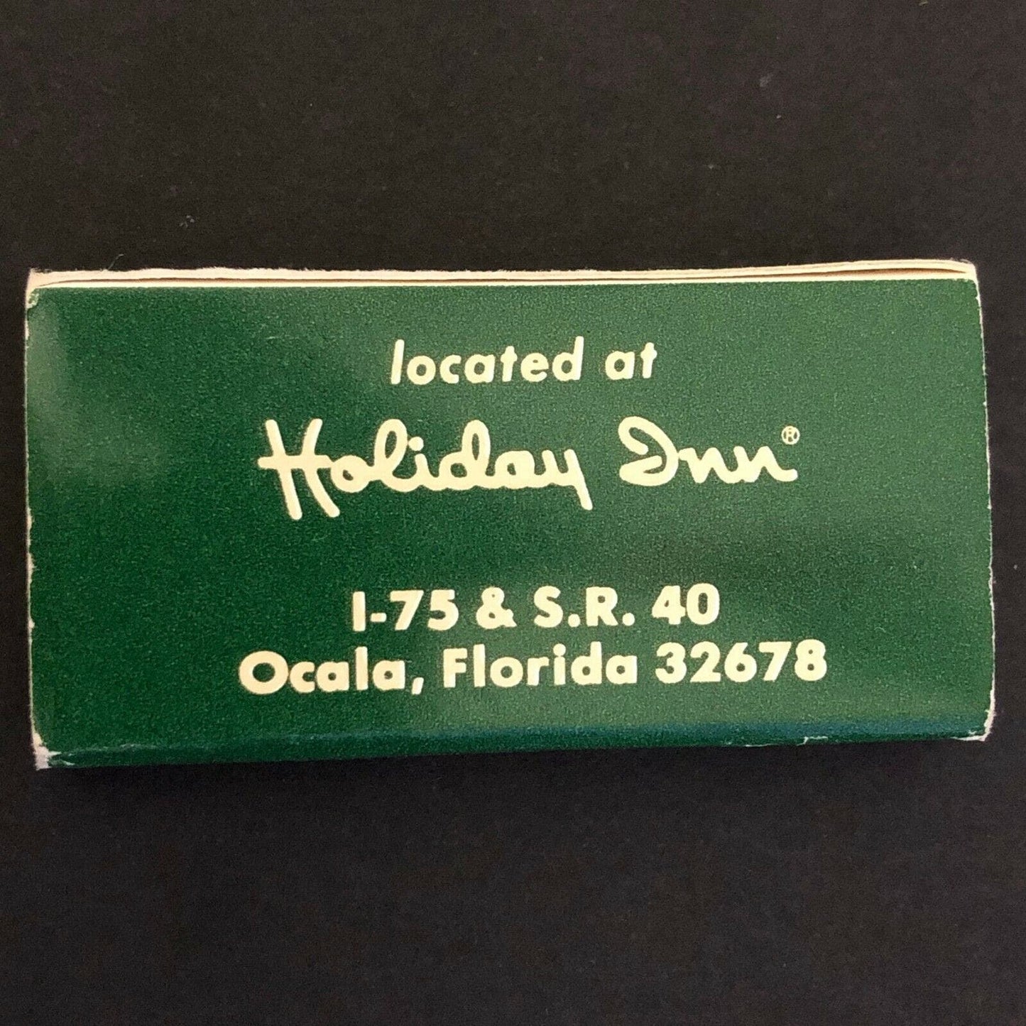c1970's-80's Wooden Matchbox Matchbook "Gabriel's Restaurant and Club" Ocala, FL