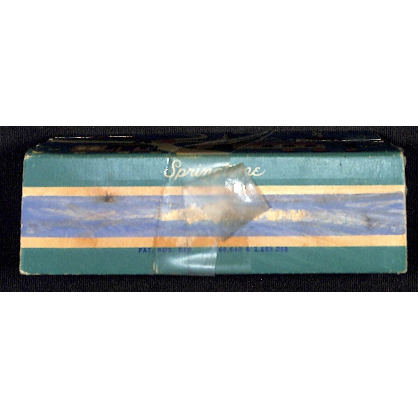 Ohio Blue Tip Matches 1955 Lg "Springtime" Matchbox Matchbook Church School Town