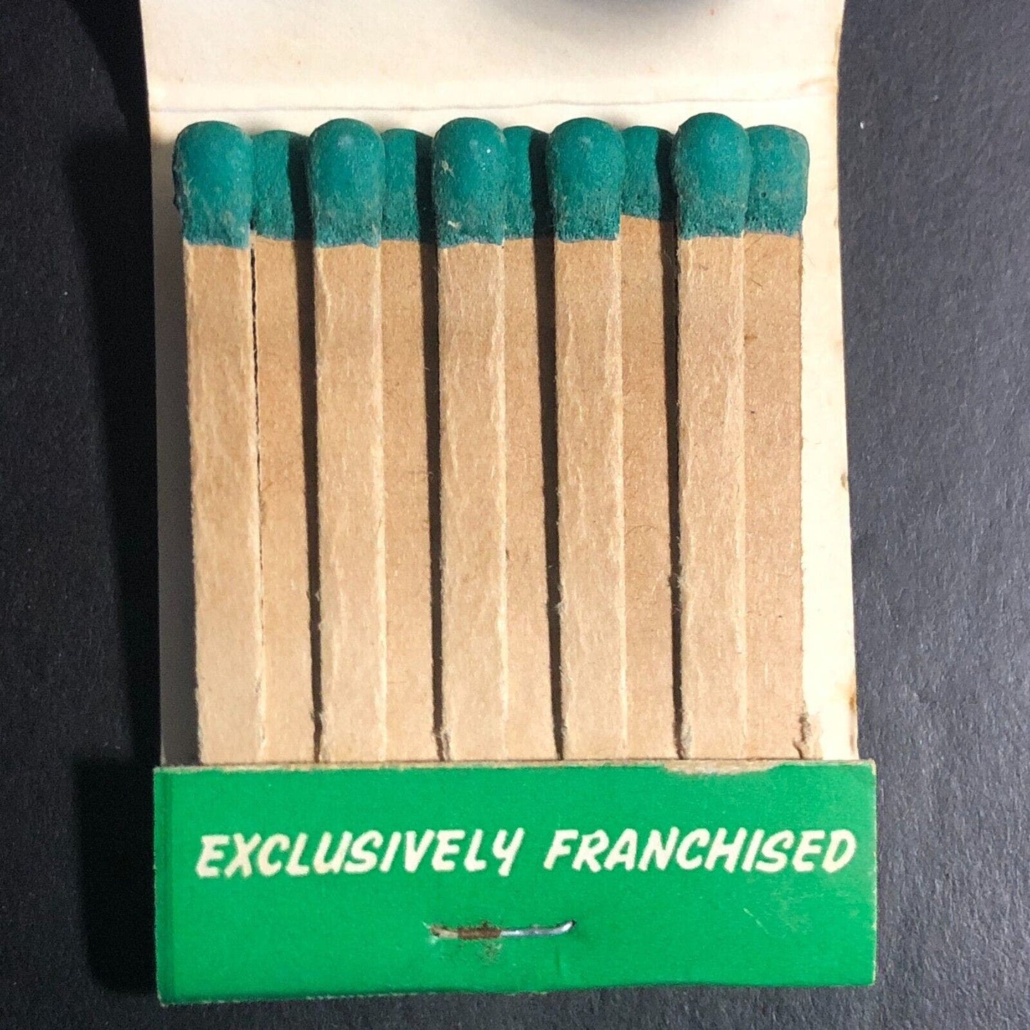 One Hour Martinizing Dry Cleaning Full Matchbook c1974-84 VGC w/ Red Rose