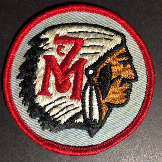 BSA 7 Mountains Vintage Embroidered Patch - c1970's Scarce