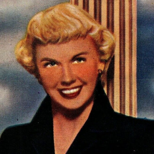 Doris Day Vintage Postcard Ken Prag Collection - VGC - Unposted