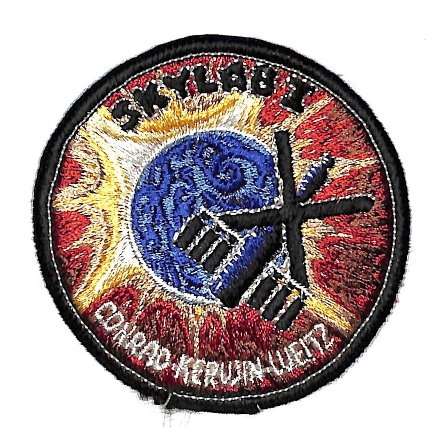 NASA Skylab I Embroidered Patch Conrad Kerwin Weitz NOS 2 3/4" dia.