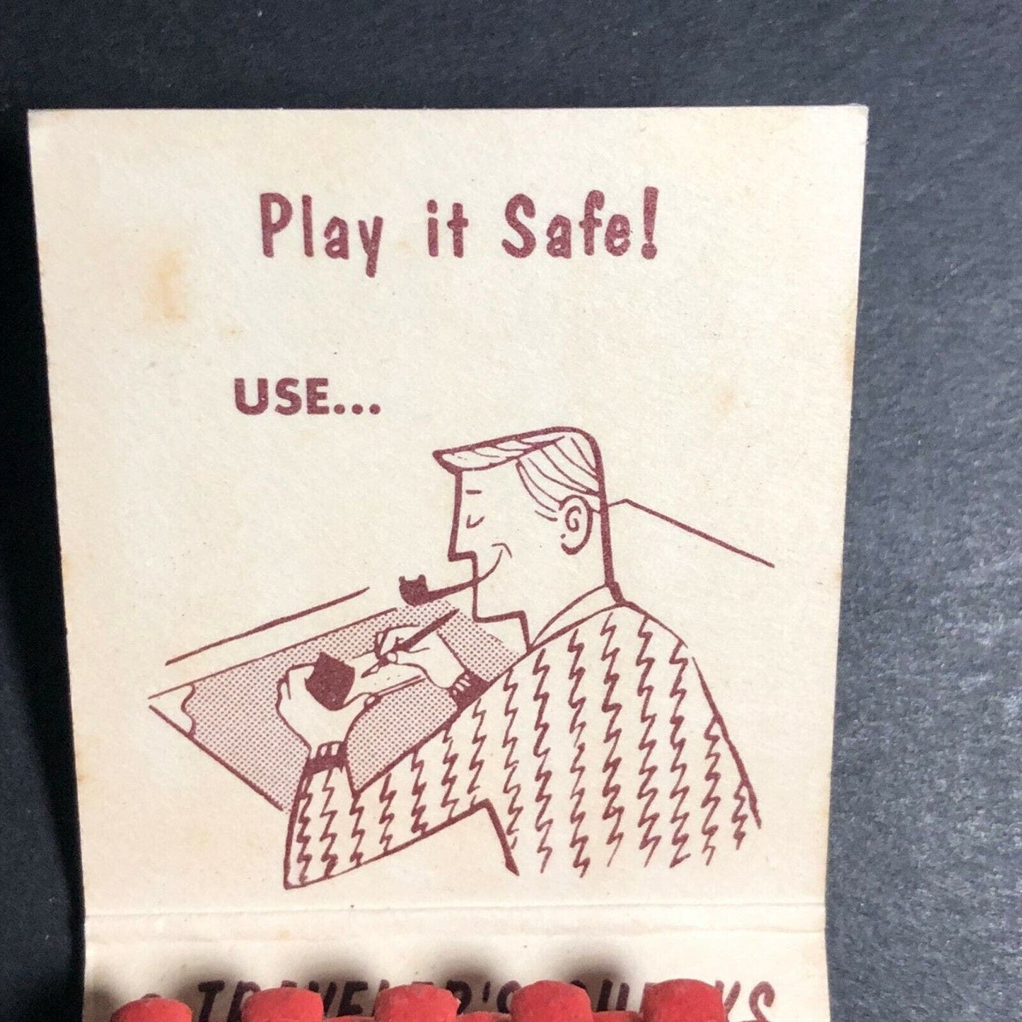 1960's-70's Full Matchbook - "Seymour Trust Company" CT