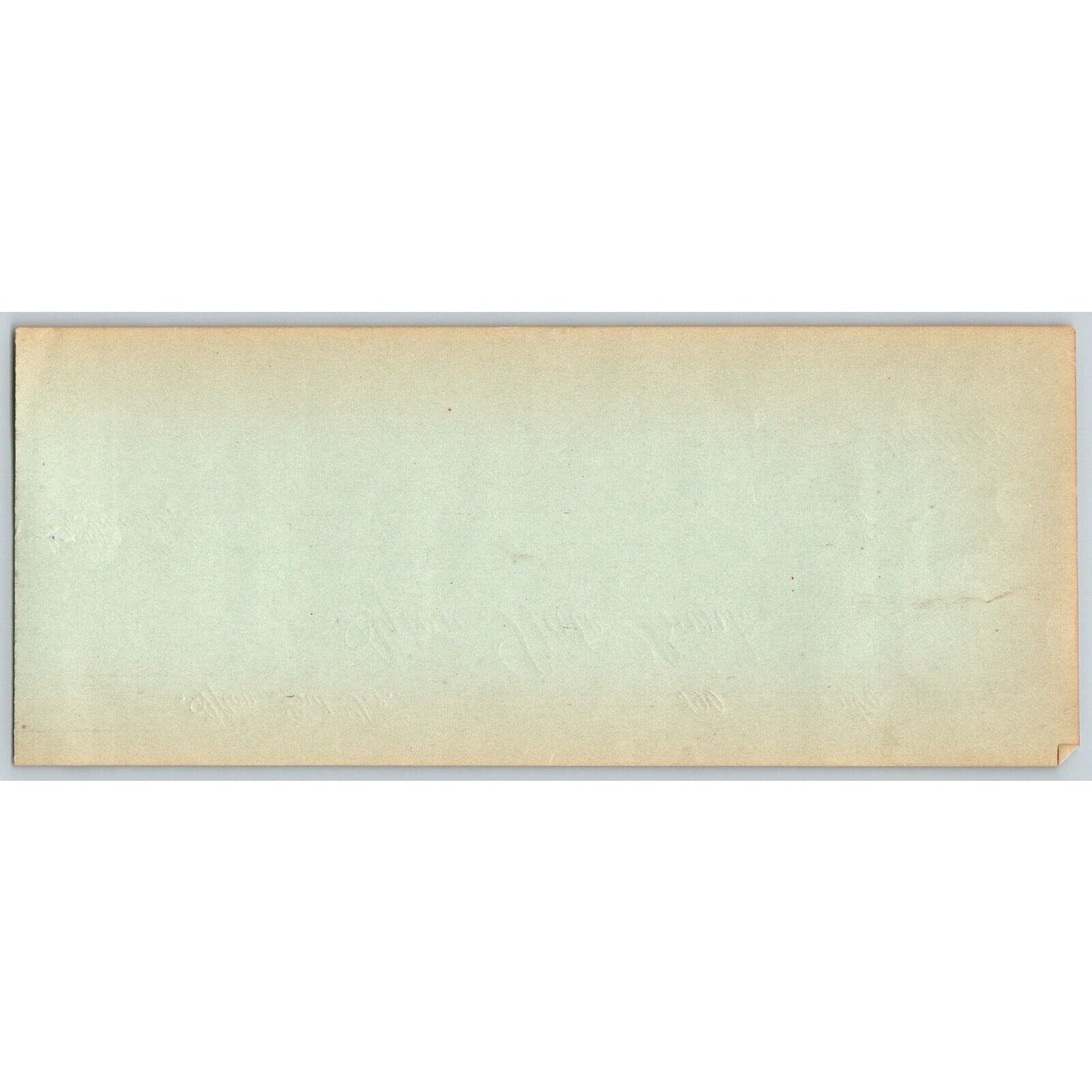 Afton, OK c1900-07 Indian Territory "Afton State Bank" Check - Scarce