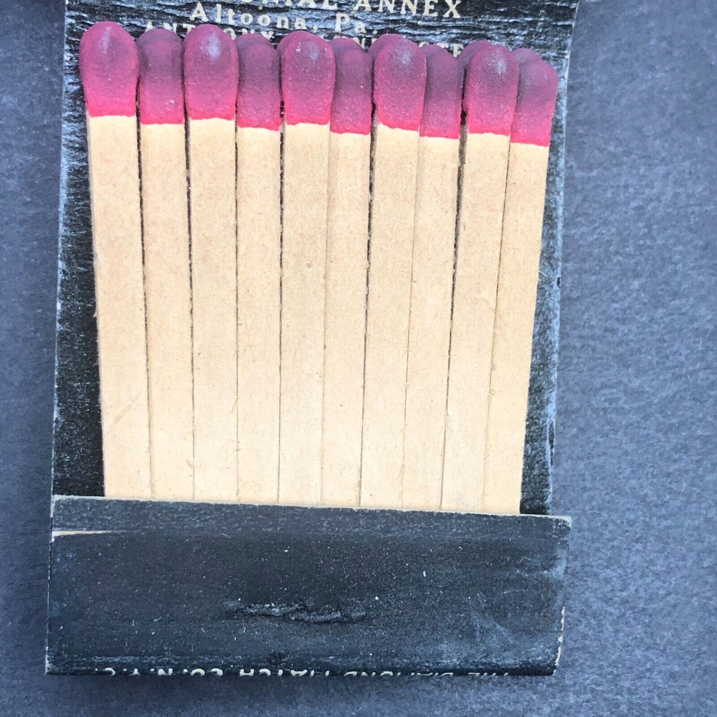 Harrisburg, PA Grenoble Hotels Full Matchbook c1940's VGC Scarce