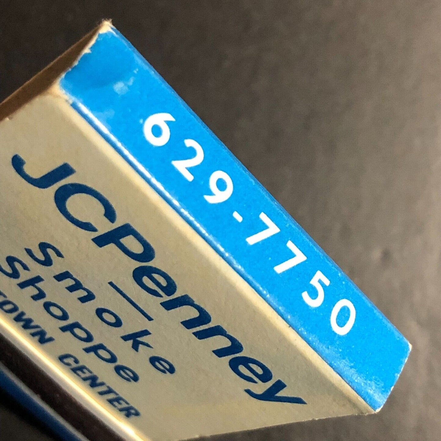 JC Penny Smoke Shoppe Yorktown Center Full Matchbook c1968-73 VGC Coffee Shop