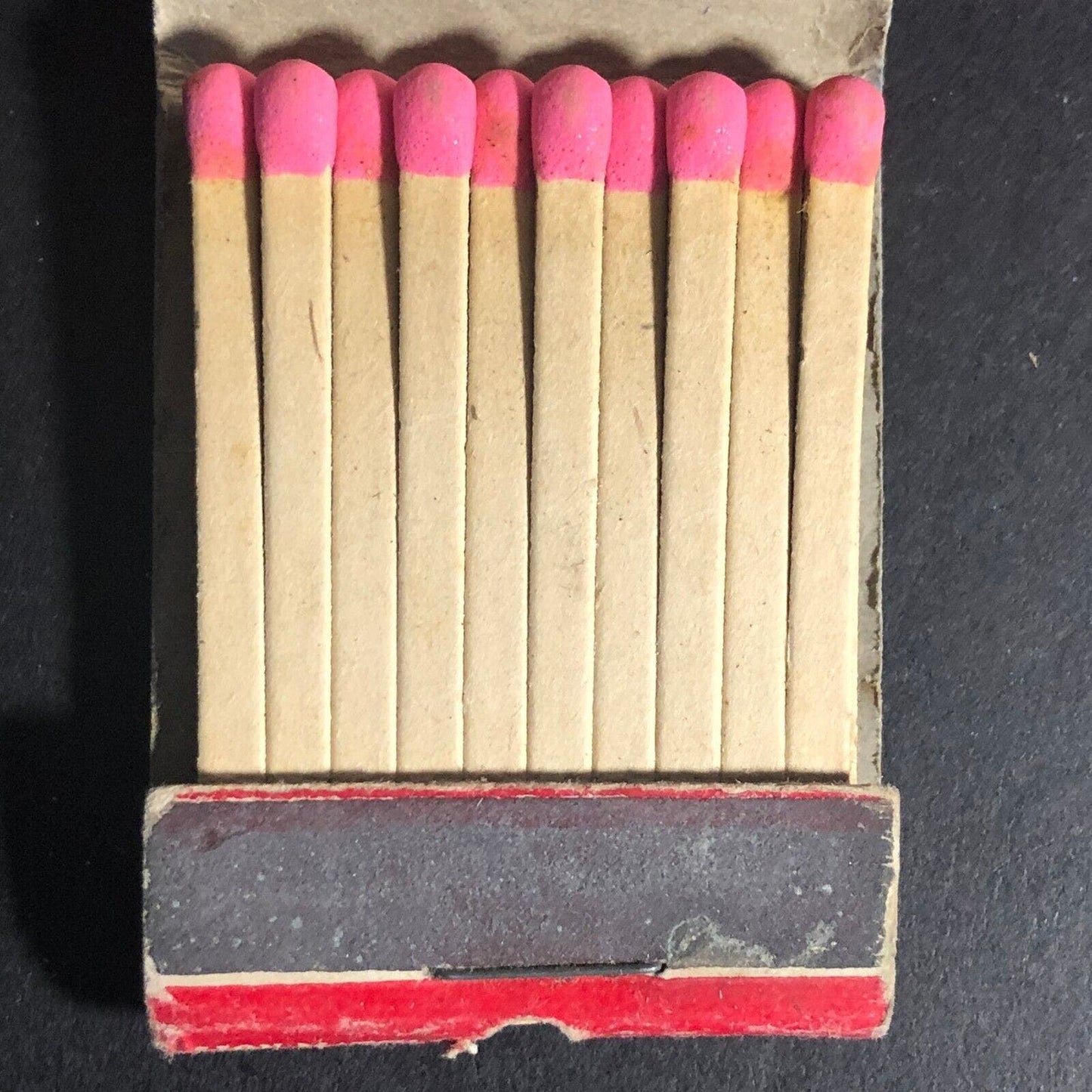 Kip Eases Sunburn Burns Cuts Pain Matchbook c1940's-50's Full 20-Strike - Scarce