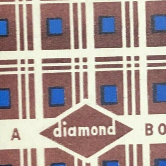 1950's-60's Full Matchbook - "A Diamond Book Match"