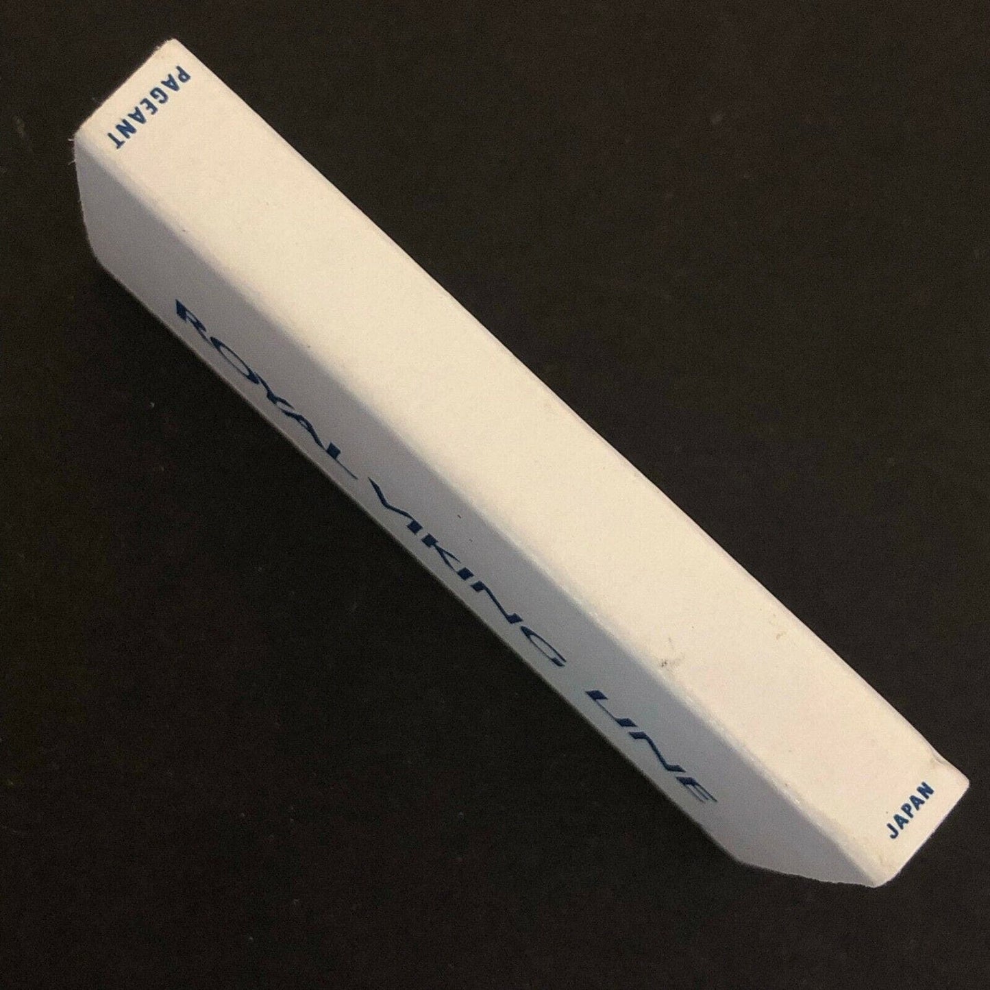 c1960's-70's Wooden Matchbox Matchbook - Royal Viking Line - Cruise Ship