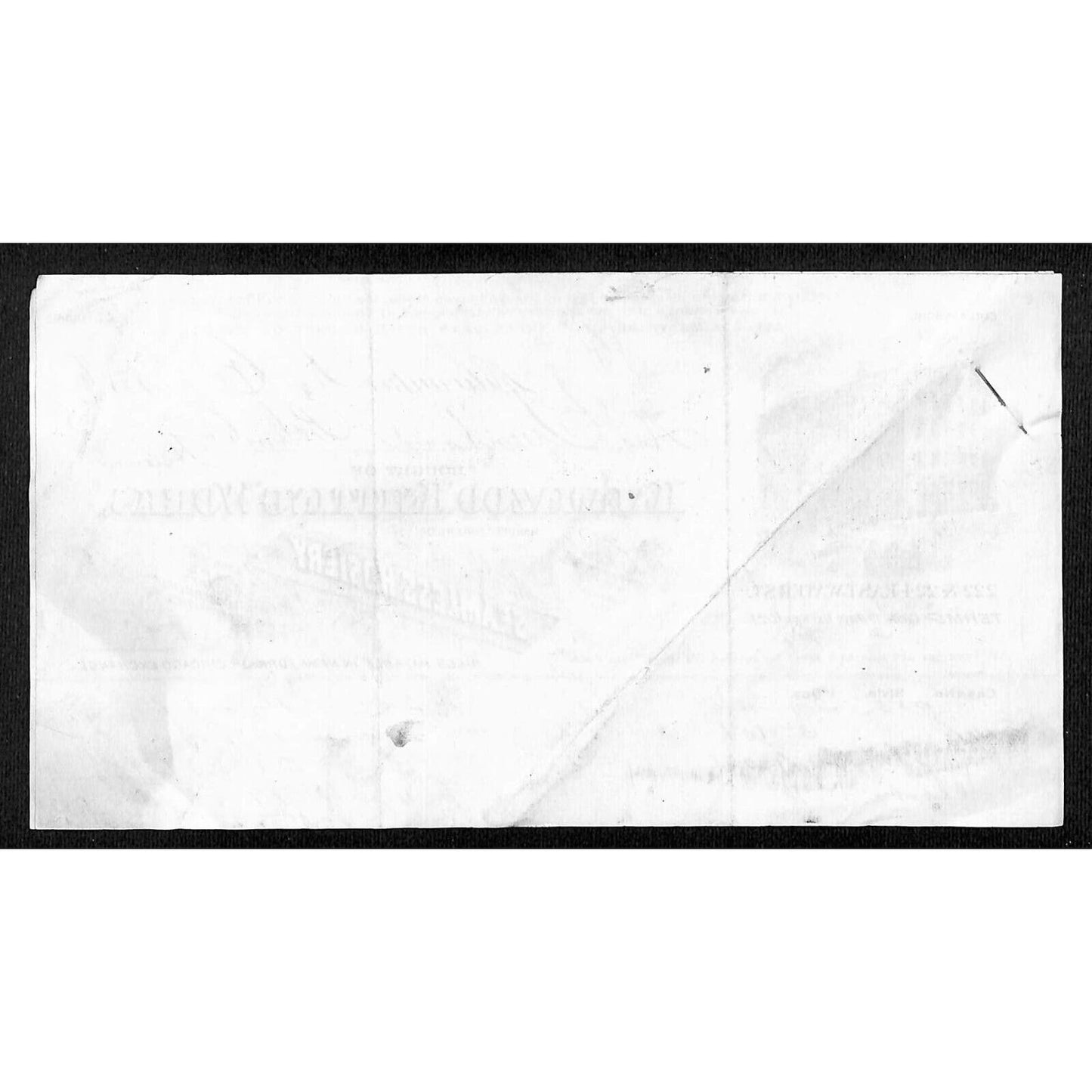 Milwaukee 1886 Kalamazoo Knitting Works Seamless Hosiery - Pair of Billheads