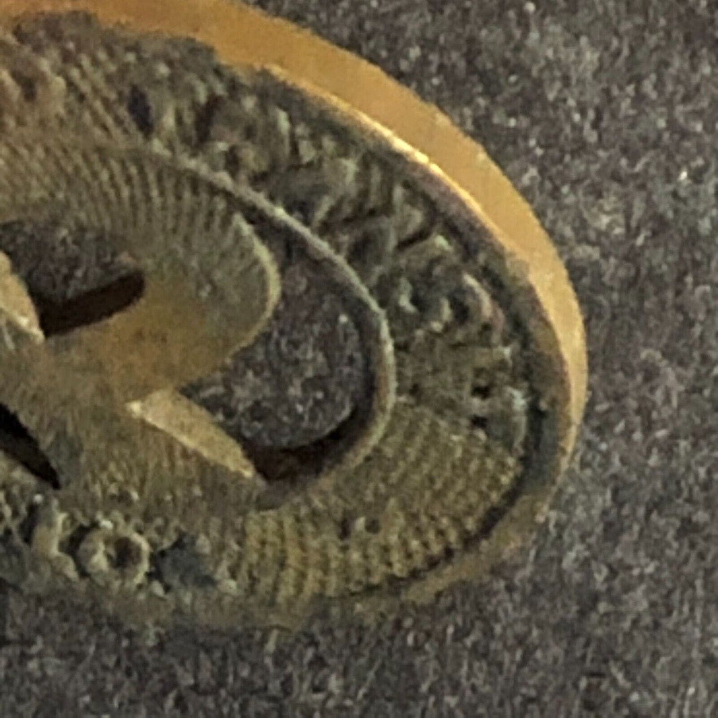 Pottstown Rapid Transit (PA) Brass/Bronze G/F One Fare Token 16mm