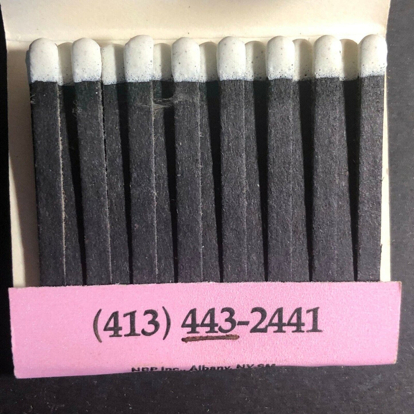 Vintage 1980's-90's Matchbook Giovanni's Restaurant - Pittsfield, MA
