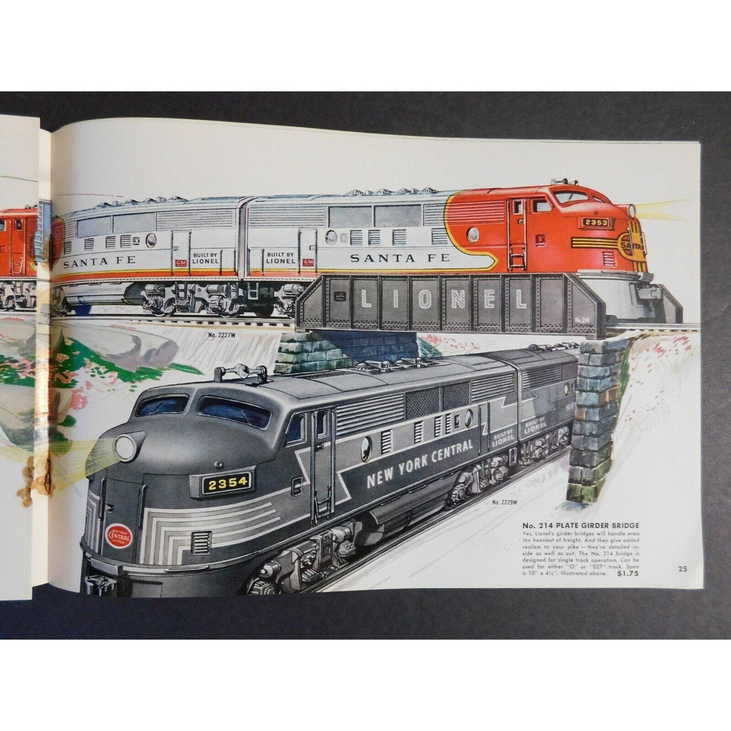 Original 1954 Lionel Electric Trains Catalog 43pgs.VG / EXC - Gary Nelson Coll.