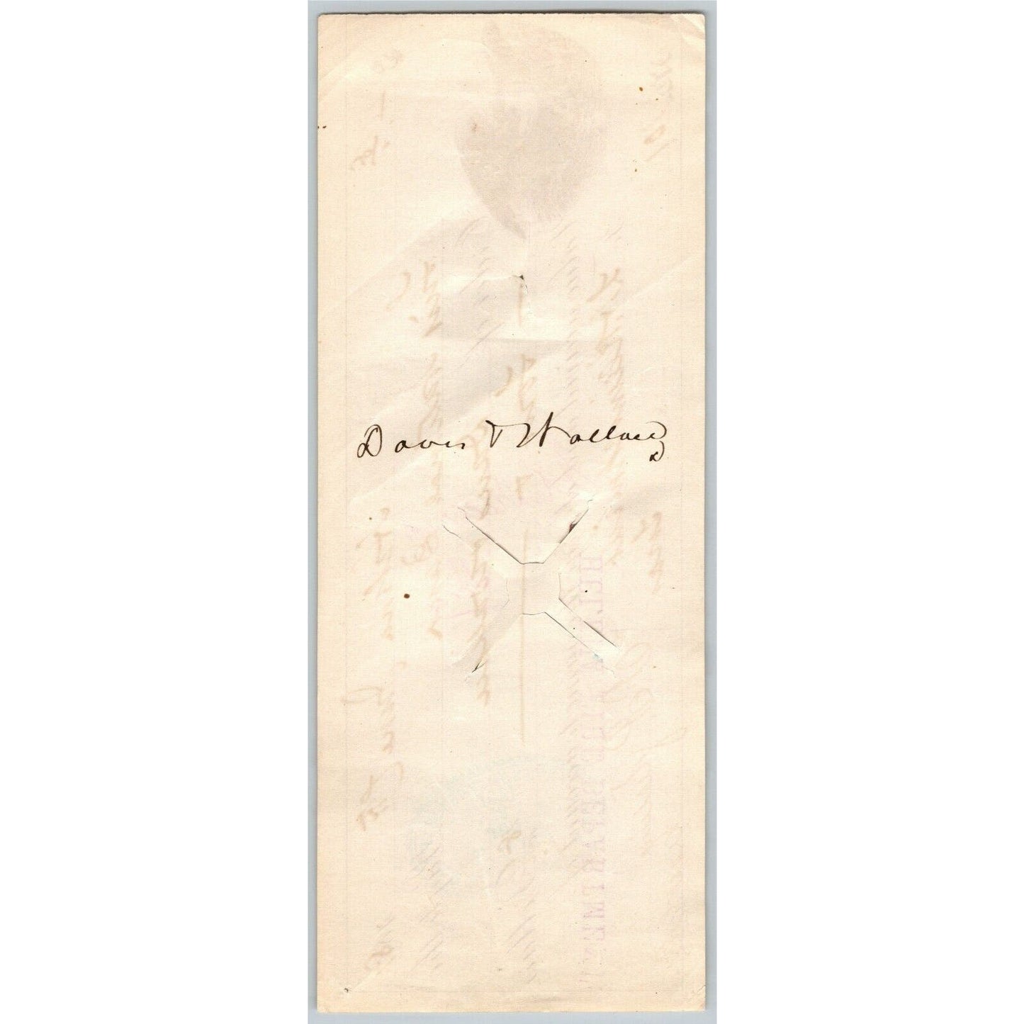 Helena Montana First National Bank Check 1881 Helena Fire Department Eagle Vig.